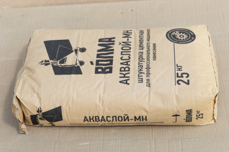 Смесь сухая цементная отделочная штукатурная "ВОЛМА-Акваслой МН", 25 кг